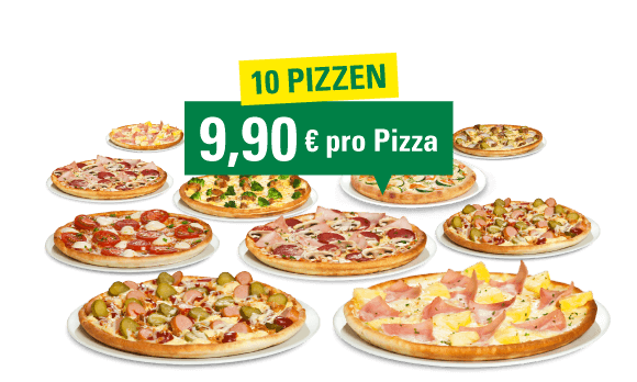 Produktbild Pizza Spar-Paket 10