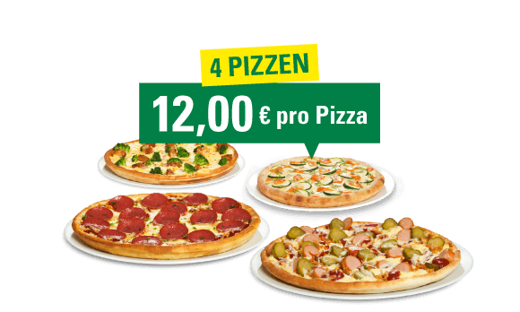 Produktbild Pizza Spar-Paket 4
