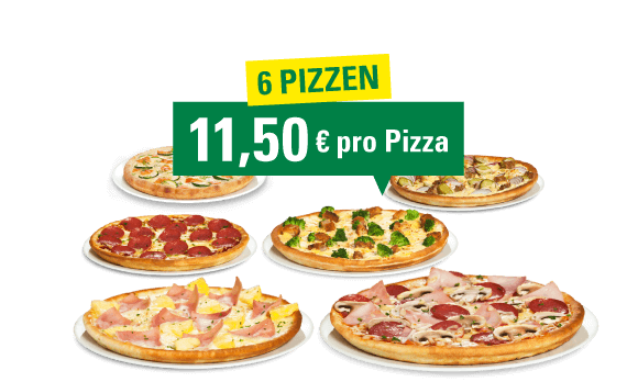 Produktbild Pizza Spar-Paket 6