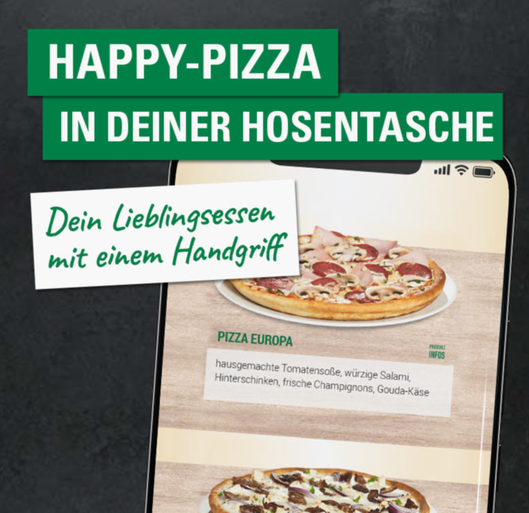 Pizza bestellen in 01277 Dresden Gruna | Happy Pizza
