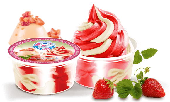 Produktbild Panna Cotta-Erdbeer