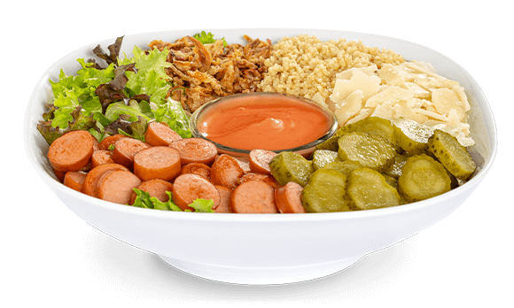 Produktbild Salat-Bowl Hot Dog