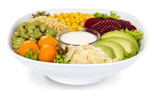 Produktbild Salat-Bowl Veggie