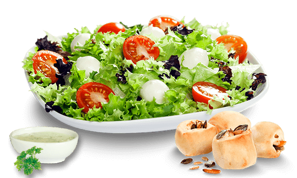 Produktbild Salat Mozzarella